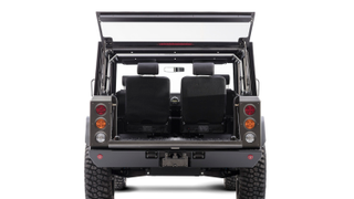 Illustration for article titled Bollinger's 200-Mile Electric Truck Is Fantastically Rugged And Basic